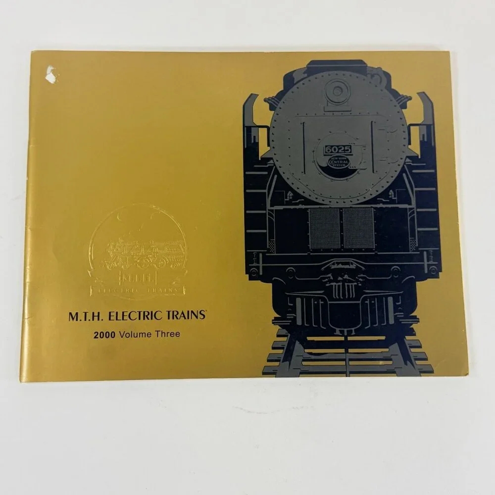 MTH Electric Trains Product Catalogs 2000 Volume One Two & Three